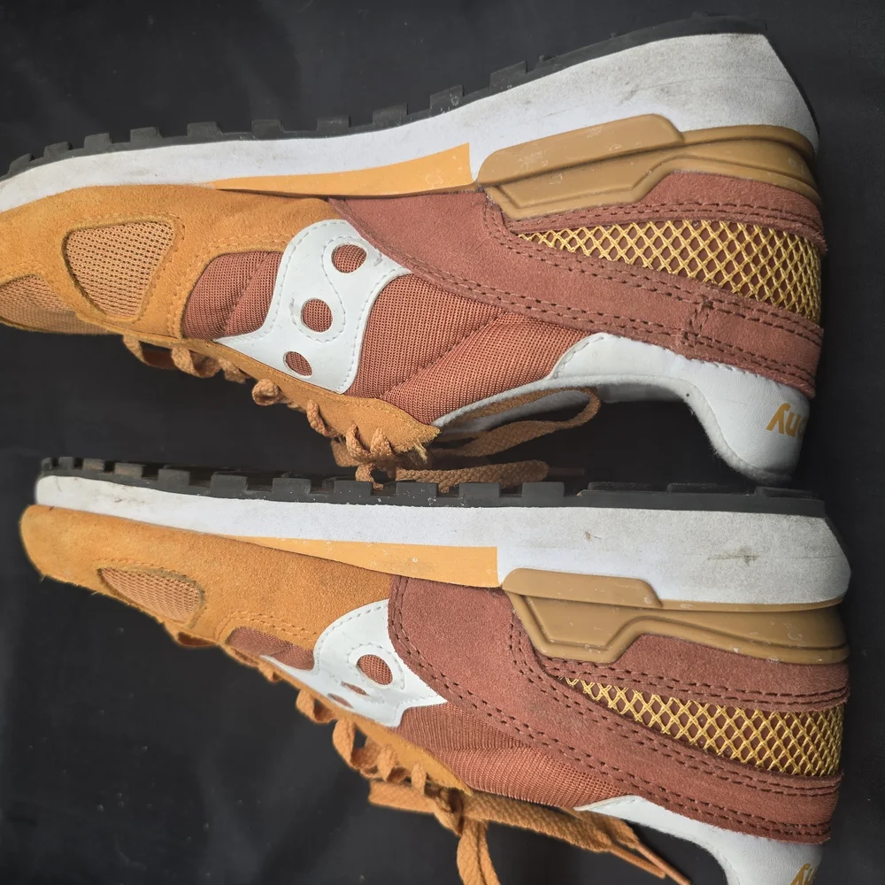 Saucony Orange and White Athletic‎ Sneakers